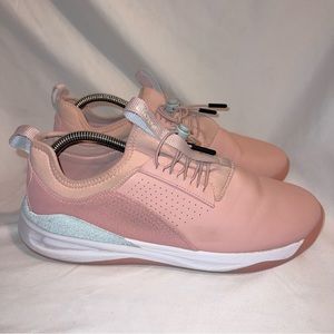 Clove Shoes Womens Size 11.5 Pink Leather Nursing Sneakers Professional Comfort